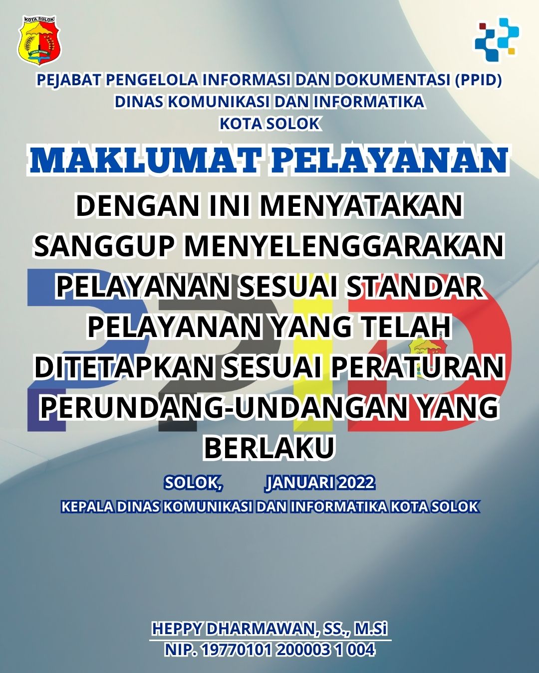 Maklumat Pelayanan PPID